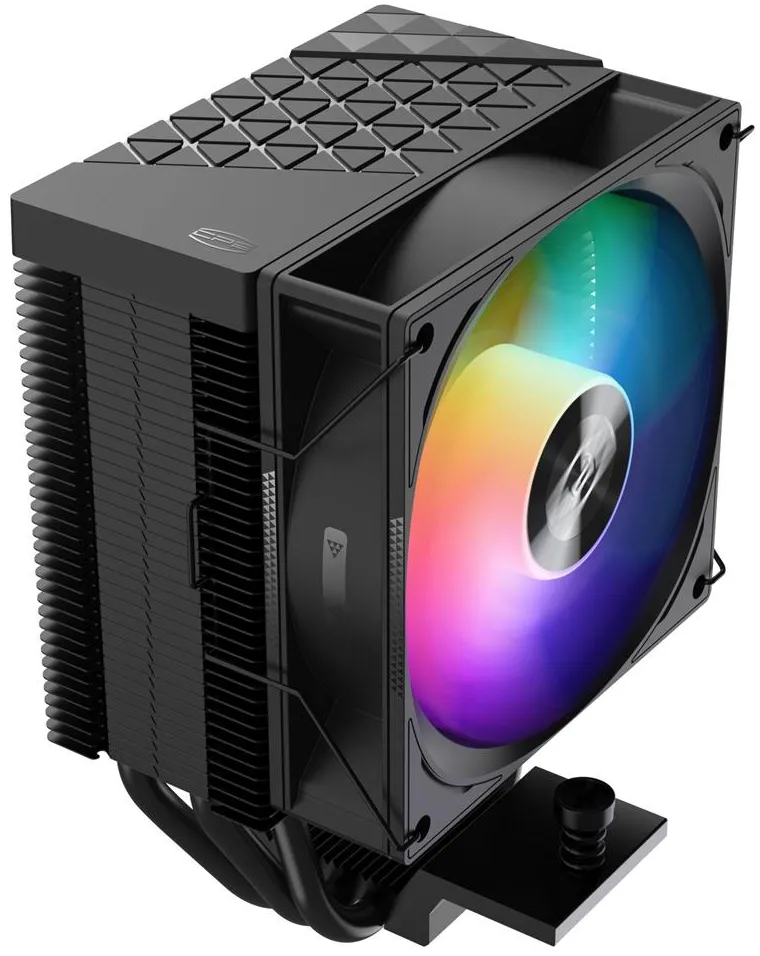 Вентилятор для процессора PCCooler R300 ARGB BK TDP 150W 4-pin 115X/1200/1700/AM4/AM5 Черный — фото 1
