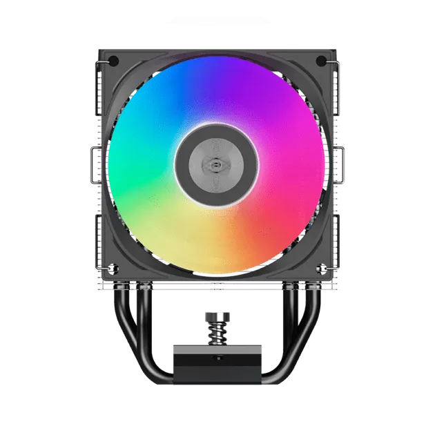 Вентилятор для процессора PCCooler R400 ARGB BK TDP 180W 4-pin 115X/1200/1700/AM4/AM5 Черный — фото 7