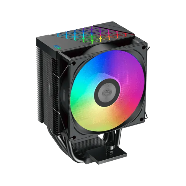 Вентилятор для процессора PCCooler R400 ARGB BK TDP 180W 4-pin 115X/1200/1700/AM4/AM5 Черный