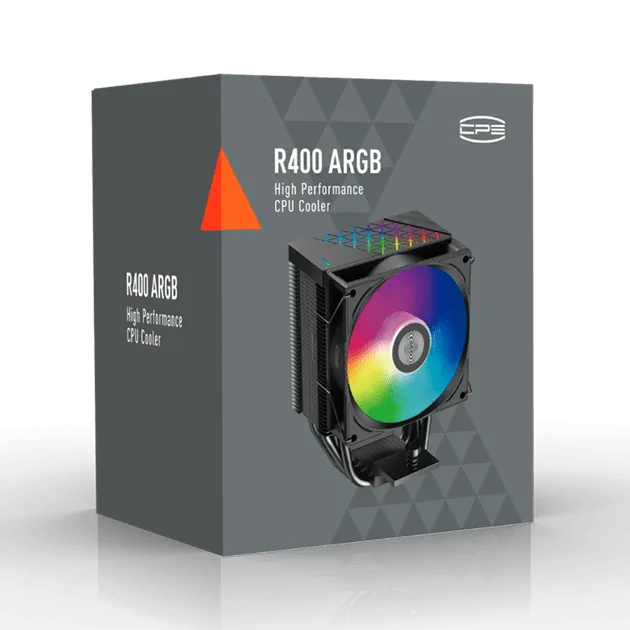 Вентилятор для процессора PCCooler R400 ARGB BK TDP 180W 4-pin 115X/1200/1700/AM4/AM5 Черный — фото 8