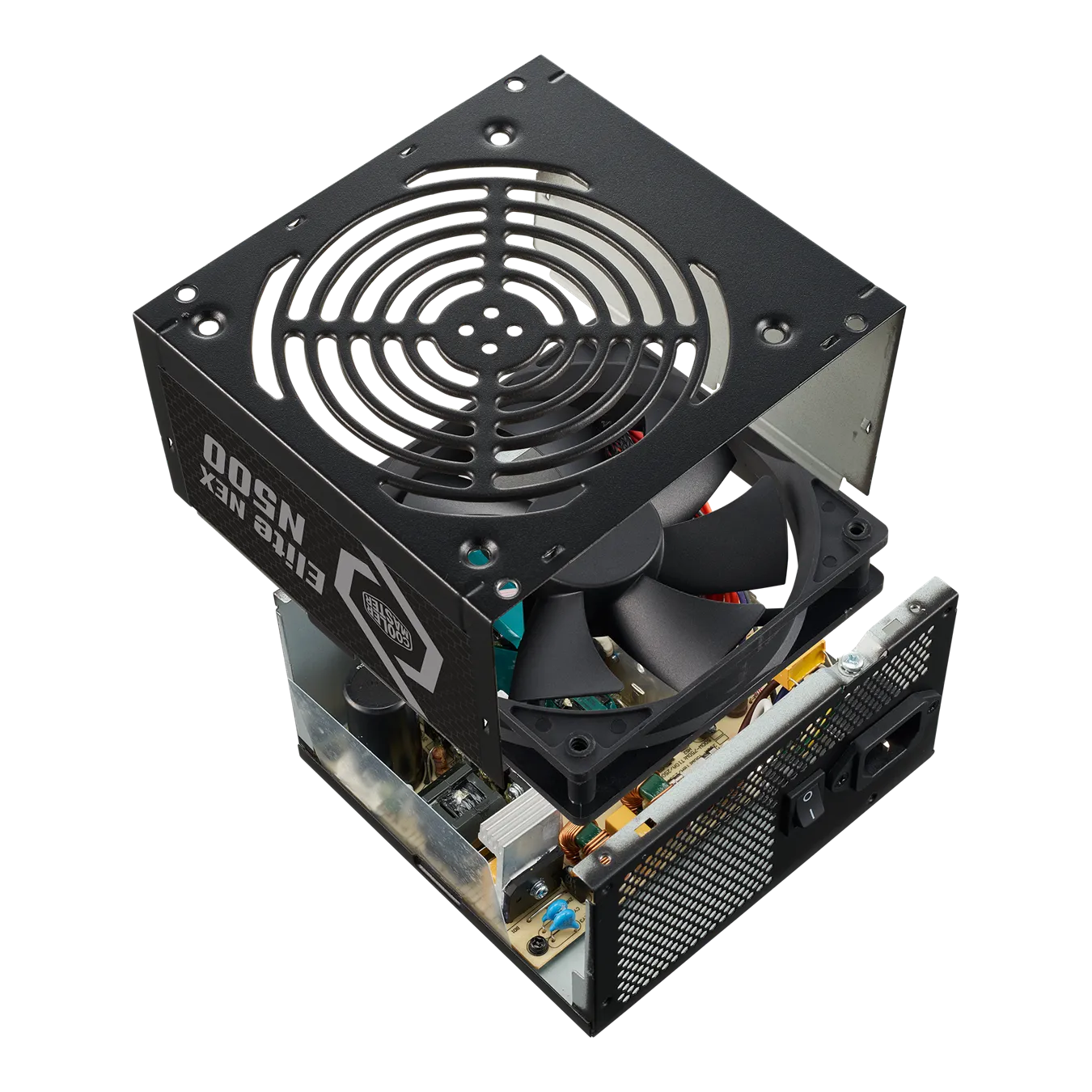 Блок питания CoolerMaster  500W, Elite NEX N500, Non Modular, КПД ≥75%, Черный, MPW-5001-ACBN-BEU — фото 5