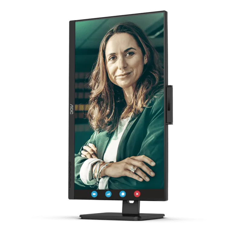 Монитор 23,8" AOC 24P3QW IPS 1920x1080 75Hz 4ms 300cd/m 1000:1 2xHDMI DP 4xUSB 3.2 2x5W WEB Камера — фото 14