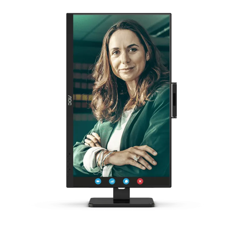 Монитор 23,8" AOC 24P3QW IPS 1920x1080 75Hz 4ms 300cd/m 1000:1 2xHDMI DP 4xUSB 3.2 2x5W WEB Камера — фото 12