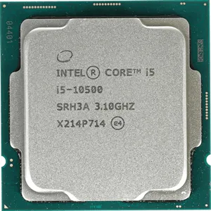 Процессор Intel Core i5-10500 3,1GHz (4,5GHz) 12Mb 6/12 Core Comet Lake UHD 630 65W FCLGA1200 Tray