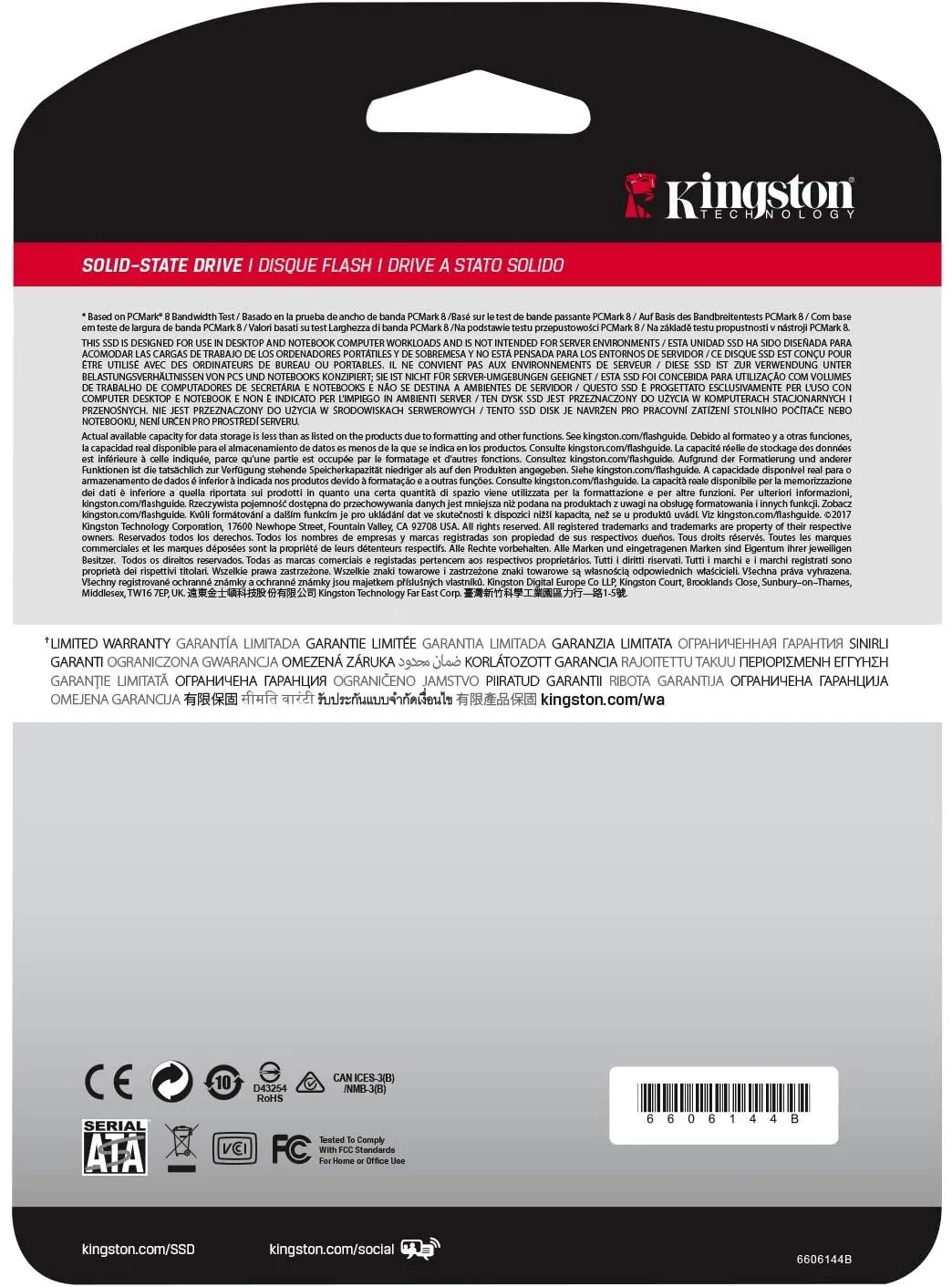 Твердотельный накопитель  960GB SSD Kingston A400 SA400S37/960G 2.5" SATAIII R500MB/s W450MB/s — фото 5