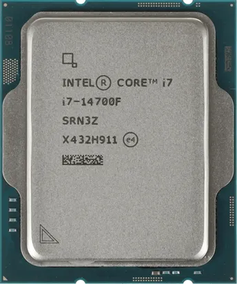 CPU Intel Core i7-14700F 2.1/5.4GHz 20/28 Raptor Lake Refresh 65W LGA1700 Tray — фото 1