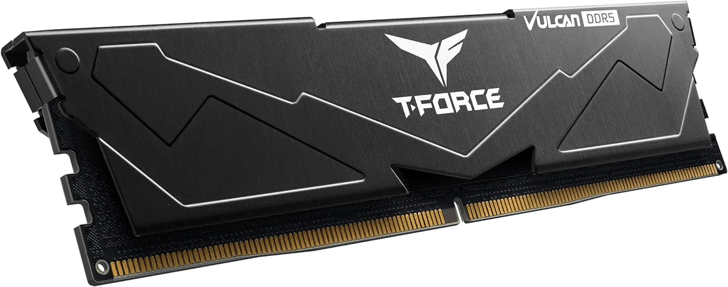 Оперативная память 32GB Kit (2x16GB) 6400MHz DDR5 Team Group VULCAN FLBD532G6400HC40BDC01 Black — фото 3