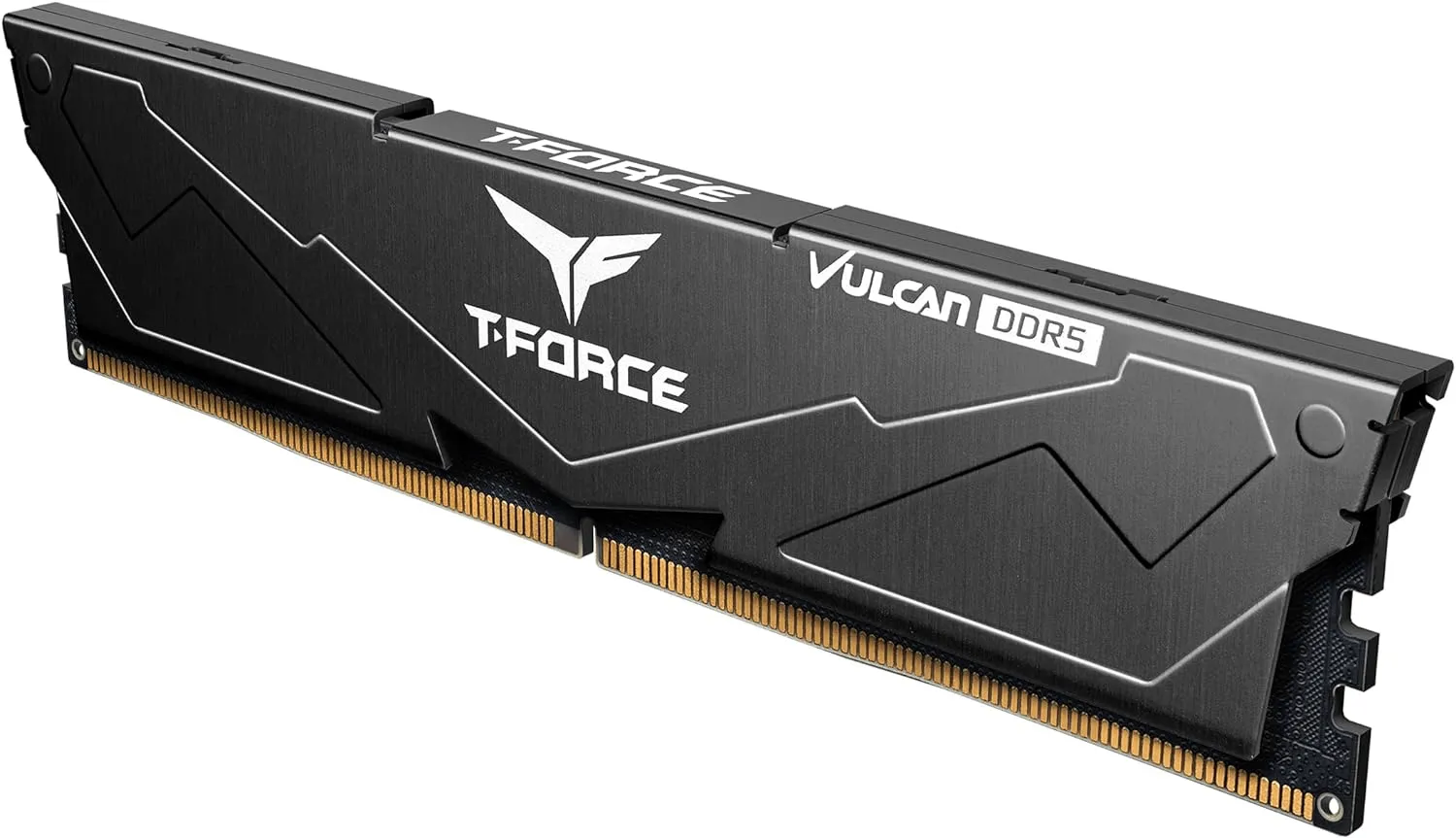 Оперативная память 32GB Kit (2x16GB) 6400MHz DDR5 Team Group VULCAN FLBD532G6400HC40BDC01 Black — фото 2