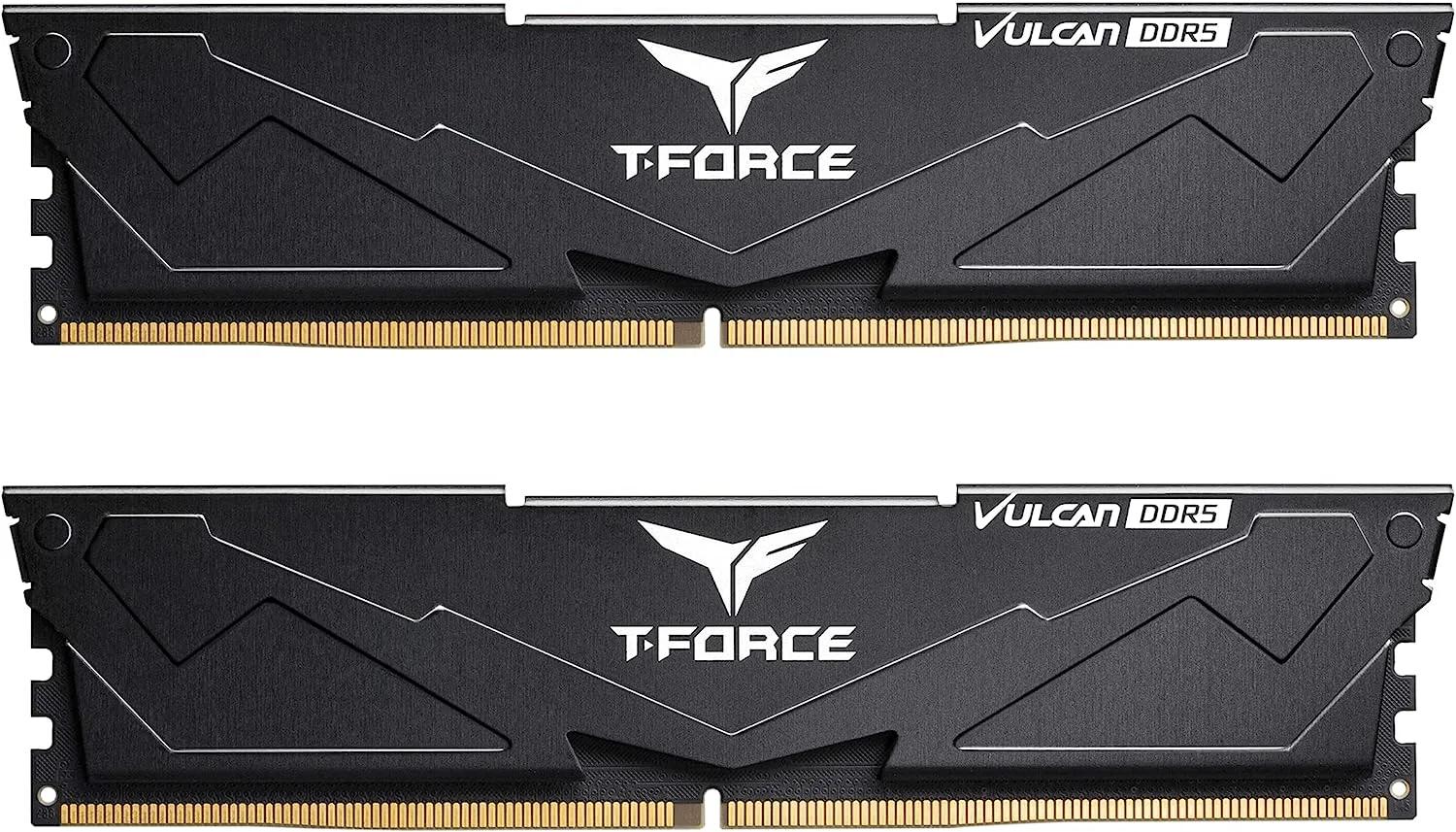 Оперативная память 32GB Kit (2x16GB) 6400MHz DDR5 Team Group VULCAN FLBD532G6400HC40BDC01 Black