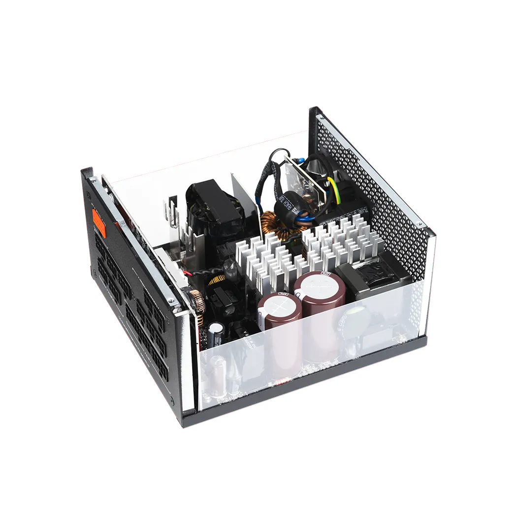 Блок питания PCCooler 850W, YS850, Full Modular, 80+ GOLD, ≥90%, Fan 135mm, Черный, P5-YS850-G1F — фото 1