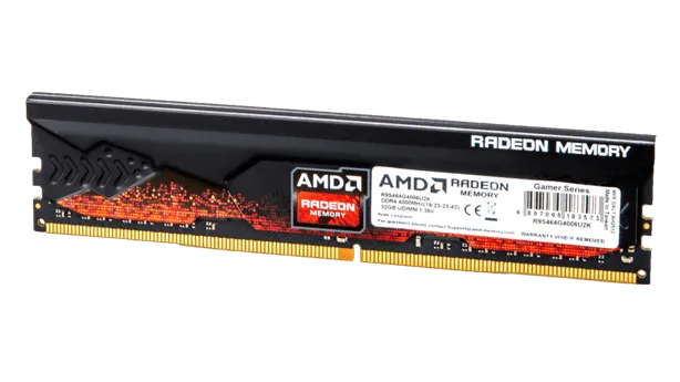 Оперативная память 32GB Kit (2x16GB) DDR4 3200MHz AMD Radeon R9 Gamers SB CL16 RTL R9S432G3206U2K — фото 2