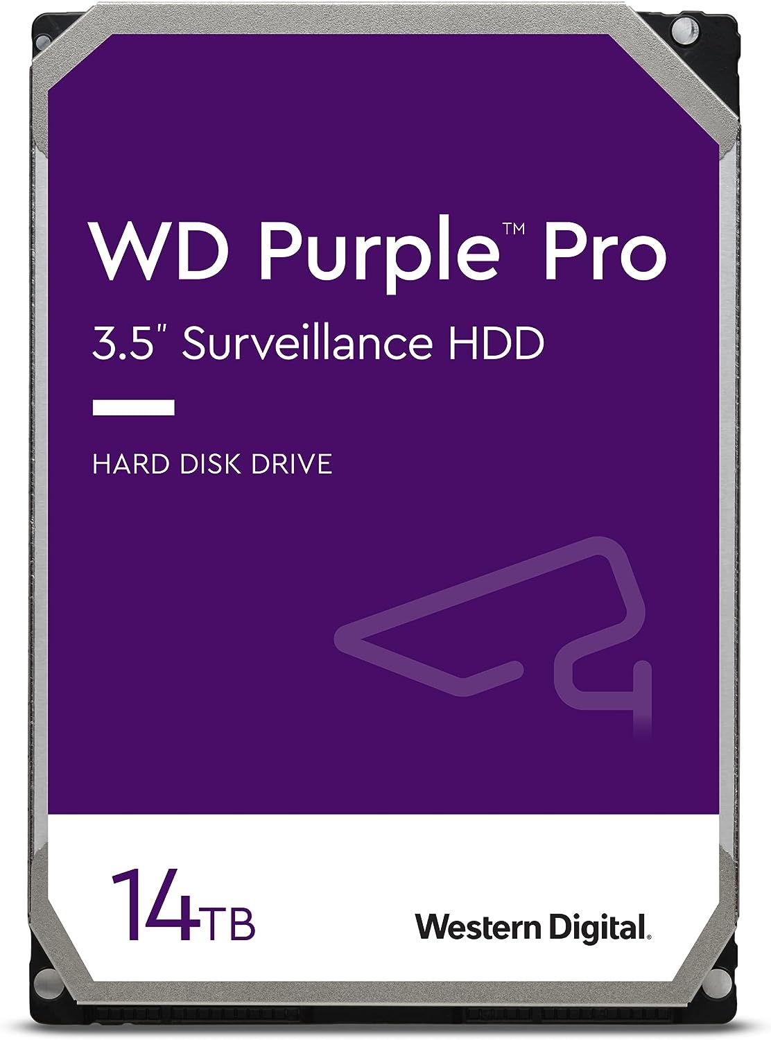 Жесткий диск для видеонаблюдения HDD 14Tb Western Digital Purple SATA 6Gb/s 512Mb 3,5
