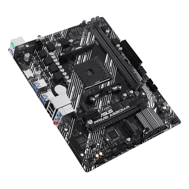 Материнская плата ASUS PRIME A520M-R AMD A520 AM4 2xDDR4 4xSATA3 RAID M.2 HDMI mATX — фото 4