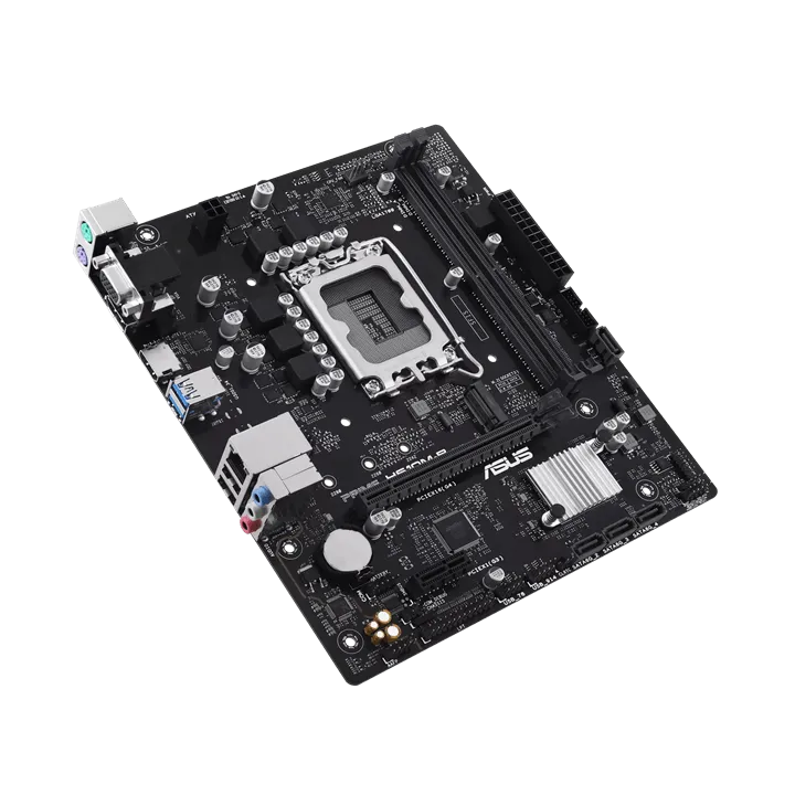 Материнская плата ASUS PRIME  H610M-R-SI, LGA1700 2xDDR5 4xSATA3 M.2 1xVGA 1xHDMI 1xDP mATX — фото 4