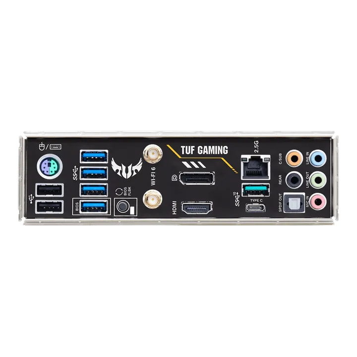 Материнская плата ASUS TUF GAMING B550M-PLUS WIFI II AM4 4xDDR4 4xSATA3 RAID 2xM.2 HDMI DP mATX — фото 6