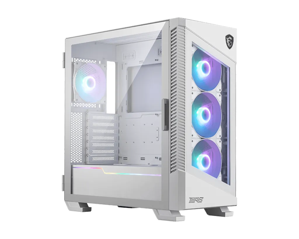 Компьютерный корпус MSI MPG VELOX 100R WHITE ATX/Micro-ATX/ 2xUSB 3.2 1xUSB 3.2 TypeC, Белый — фото 5