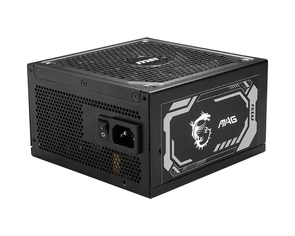 Блок питания MSI MAG A1000GL PCIE5, 1000W, Active PFC, 80+ GOLD, Full Modular,ATX3.1 Black — фото 3