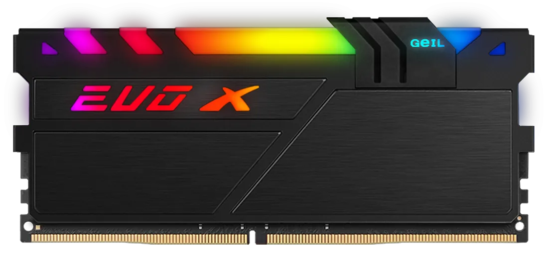 Оперативная память 16GB GEIL 3200MHz DDR4 PC4-25600 EVO X II Black RGB CL16 GEXSB416GB3200C16BSC — фото 6