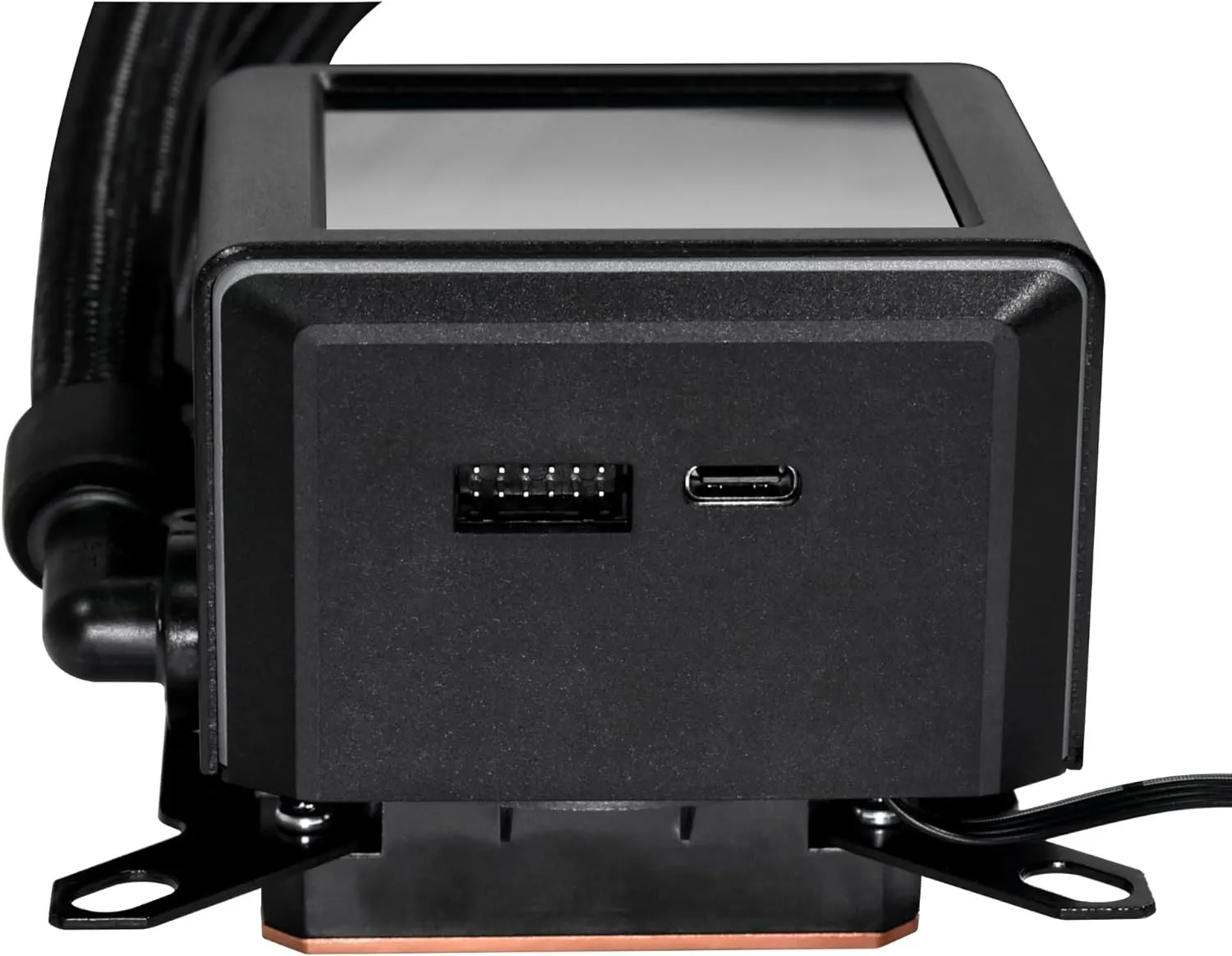 Водяное охлаждение для CPU Lian Li GA II LCD SL-INF 360 ARGB 3x120mm Black G89.GA2ALCD36INB.00 — фото 4
