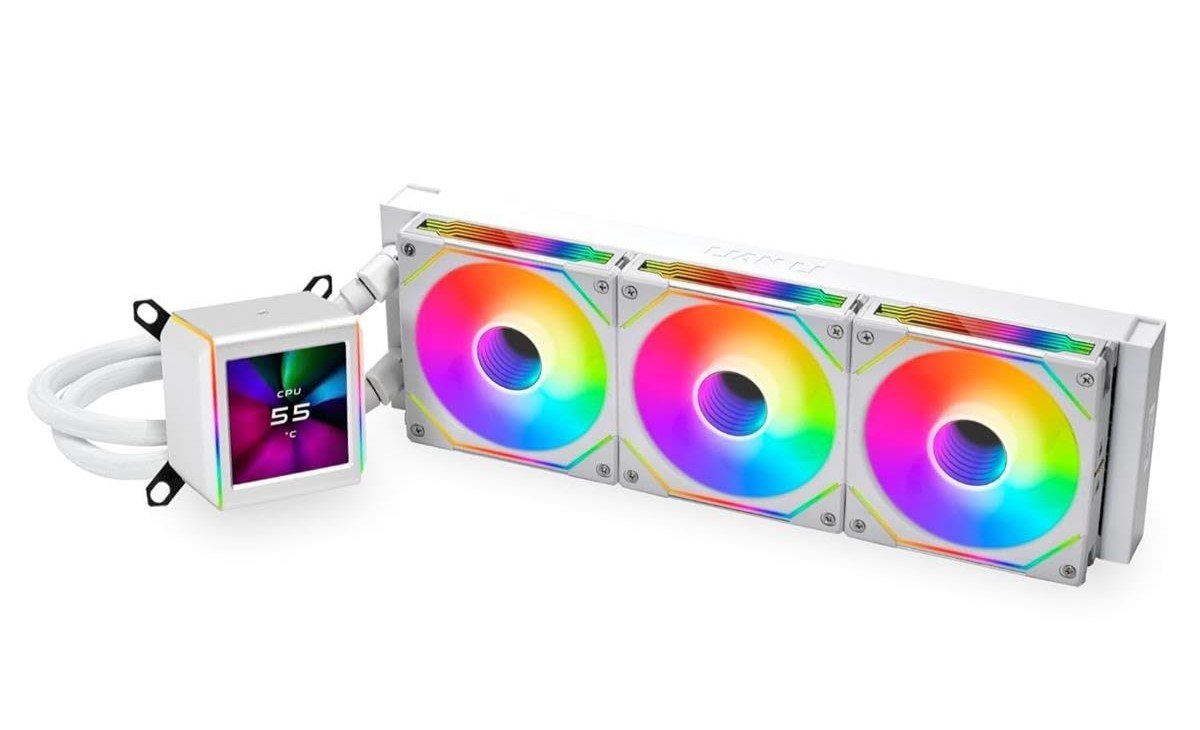 Водяное охлаждение для CPU Lian Li GA II LCD SL-INF 360 ARGB 3x120mm White G89.GA2ALCD36INW.00