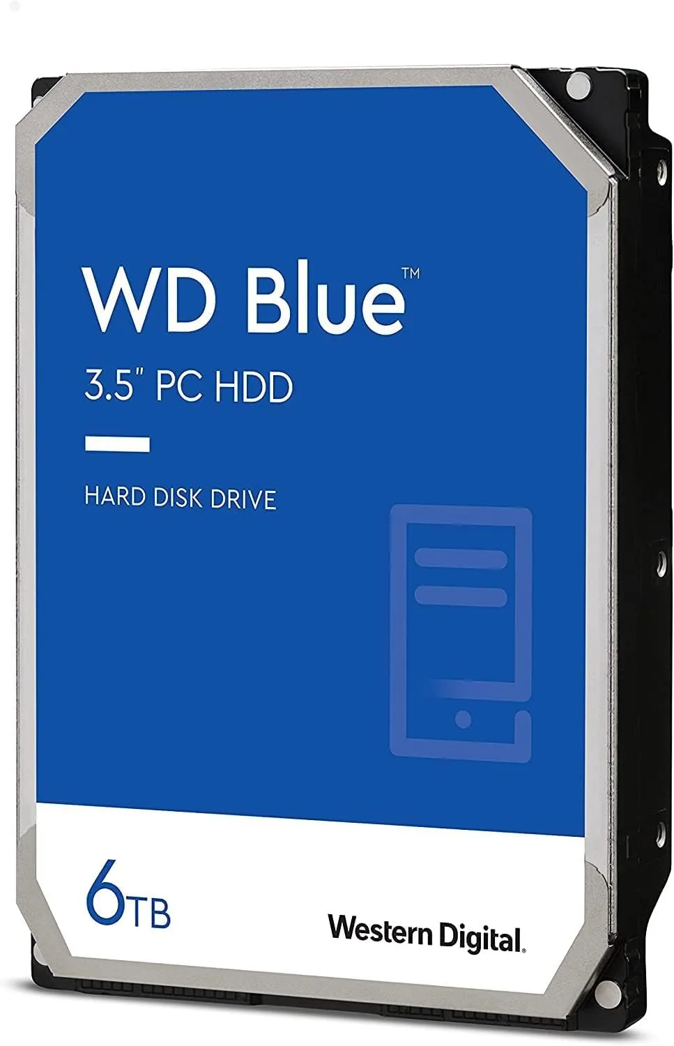 Жесткий диск HDD 6Tb Western Digital Blue SATA 6Gb/s 256Mb 5400rpm WD60EZAX