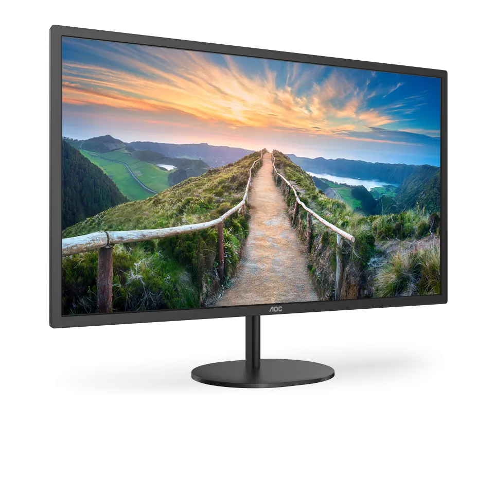 Монитор 31,5" AOC Q32V4 IPS 2560X1440 75Hz 4мс 250кд/м 1000:1 HDMI DP 2x2W — фото 3