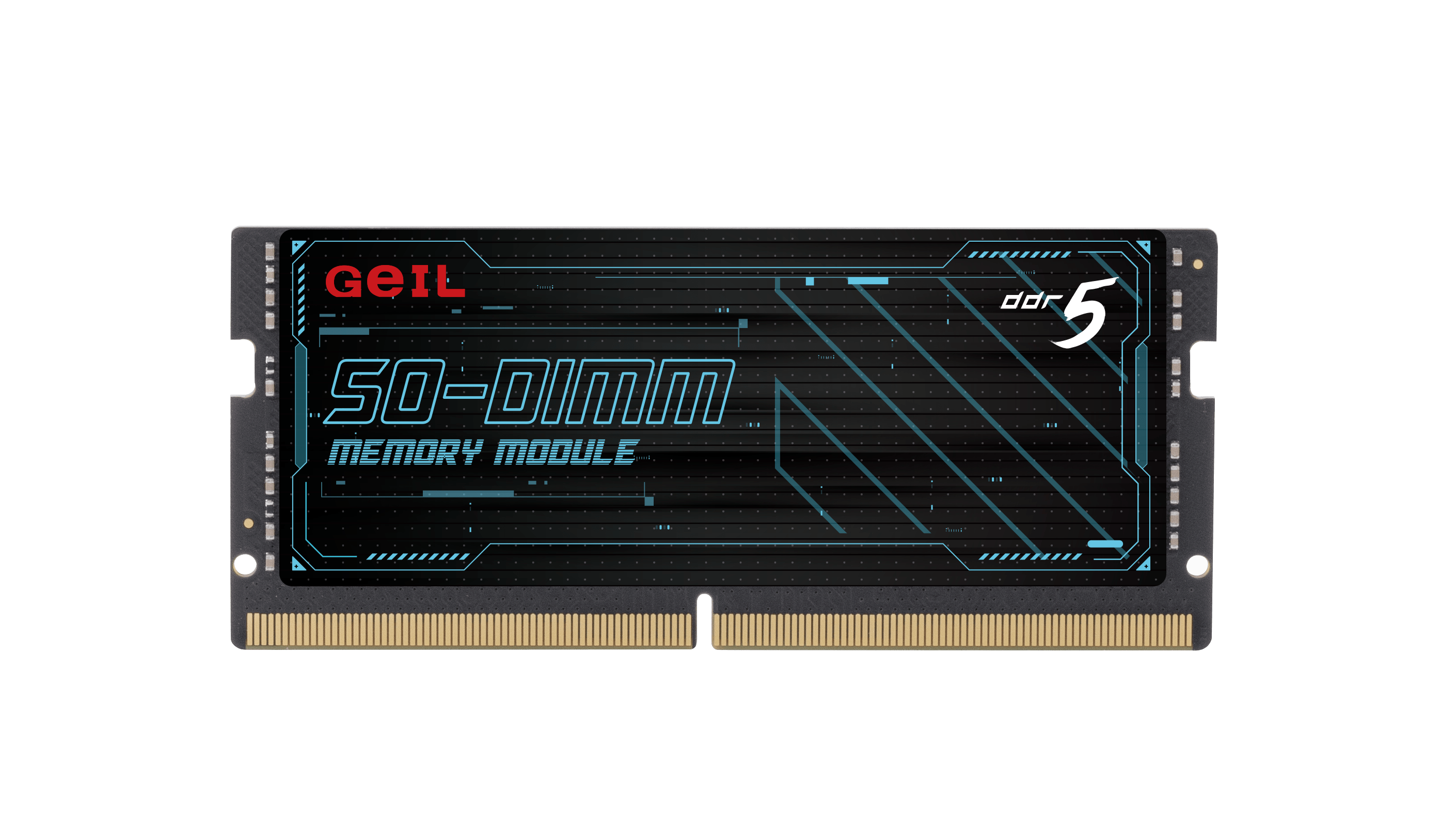 Оперативная память для ноутбука 16GB GEIL 4800MHz DDR5 SO-DIMM PC5-38400 GS516GB4800C40SC Retail