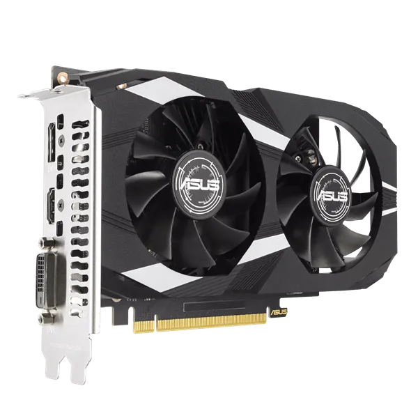 Видеокарта ASUS GeForce RTX3050 OC GDDR6 6GB 96-bit DVI HDMI DP DUAL-RTX3050-O6G — фото 6
