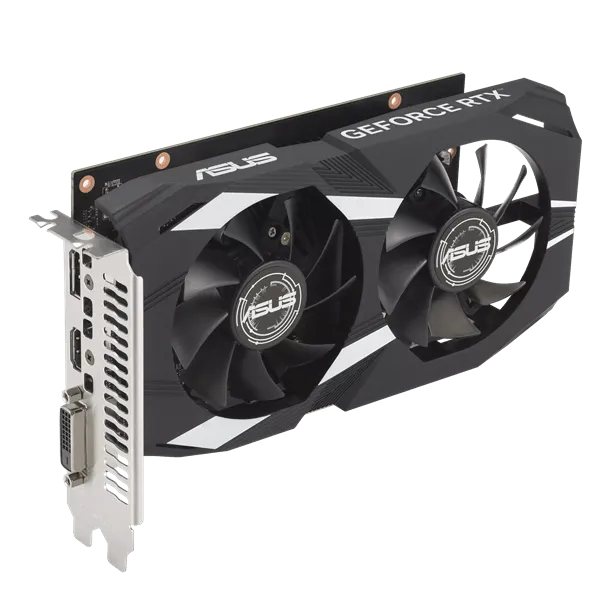 Видеокарта ASUS GeForce RTX3050 OC GDDR6 6GB 96-bit DVI HDMI DP DUAL-RTX3050-O6G — фото 7