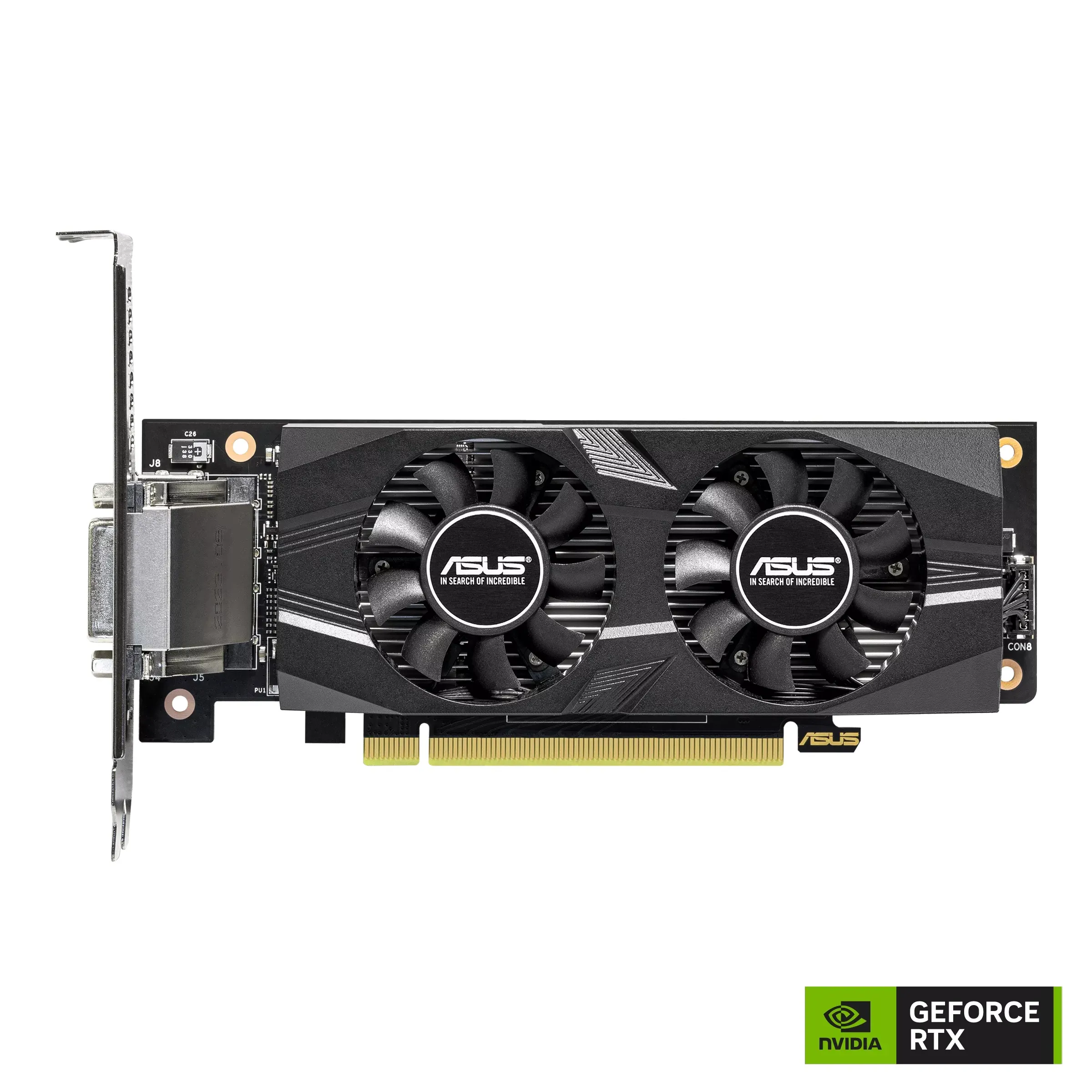 Видеокарта ASUS GeForce RTX3050 OC GDDR6 6GB 96-bit DVI HDMI DP RTX3050-O6G-LP-BRK — фото 7