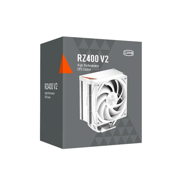 Вентилятор для процессора PCCooler RZ400 V2 WH TDP 245W 4-pin 1851/1700/1200/115X/AM4/AM5 Белый — фото 7