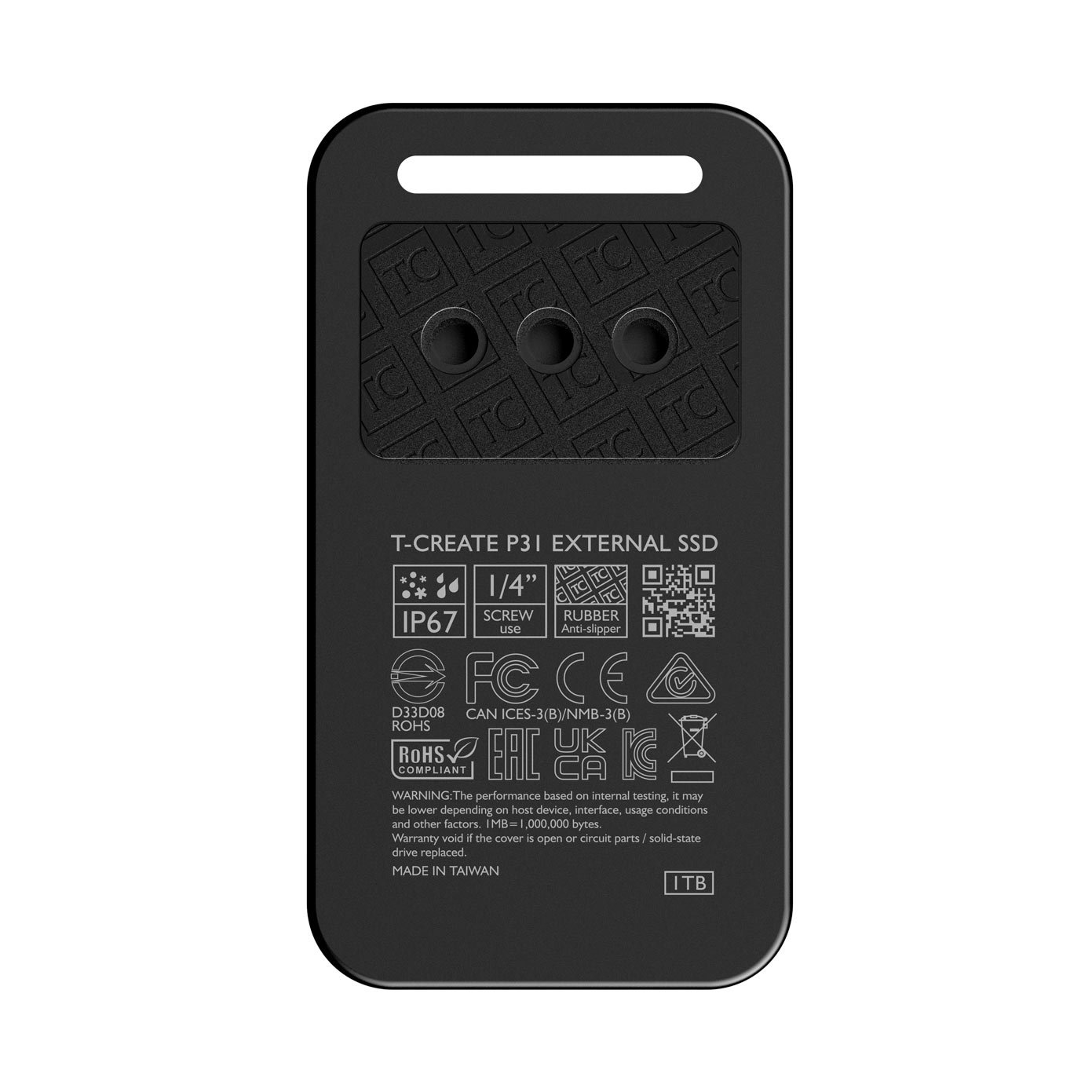 Внешний SSD 2000Gb TeamGroup CinemaPr P31 USB 3.2 Gen2x2 IP67 TPSEFY002T0C302 Black