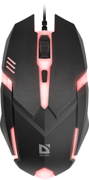 Мышь проводная Defender Hit MB-550 черный