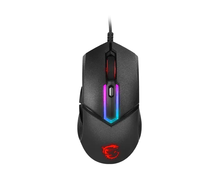 Мышь MSI Clutch GM30 Black GAMING Mouse USB2.0/кабель 2м/Вес 98г./Черный — фото 2