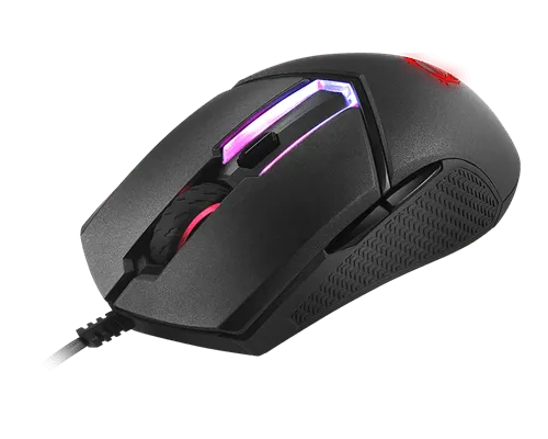 Мышь MSI Clutch GM30 Black GAMING Mouse USB2.0/кабель 2м/Вес 98г./Черный