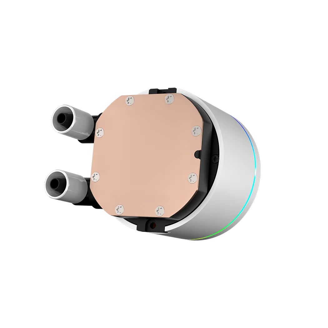 Водяное охлаждение для CPU PCCooler DA360 Pro ARGB  WH TDP 300W 1200/1700/1851/20XX/AM5/AM4 Белый — фото 3