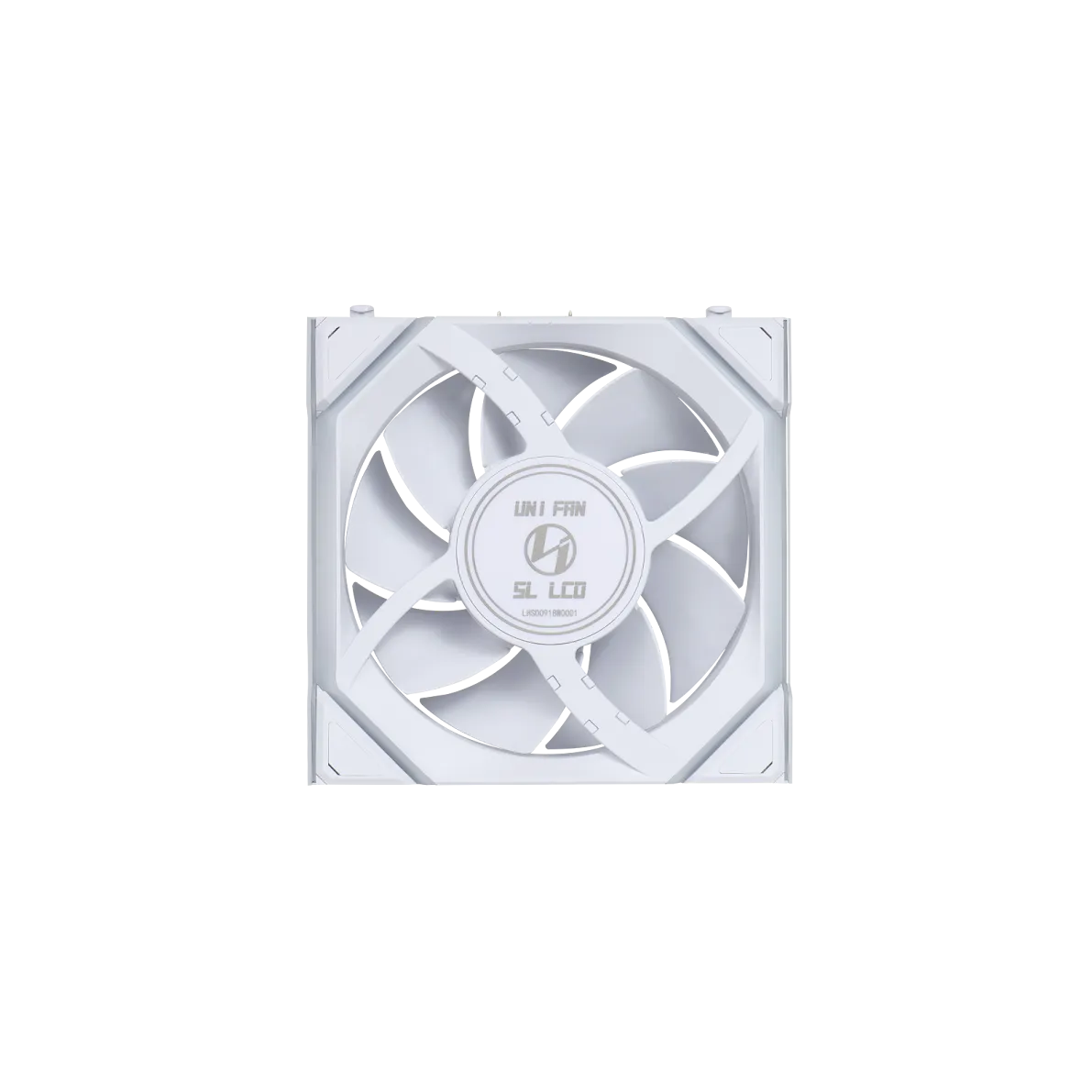 Вентилятор для корпуса Lian Li UNI FAN SL WIRELESS LCD 120mm No controller White G99.12SLLCD1W1W.00 — фото 4