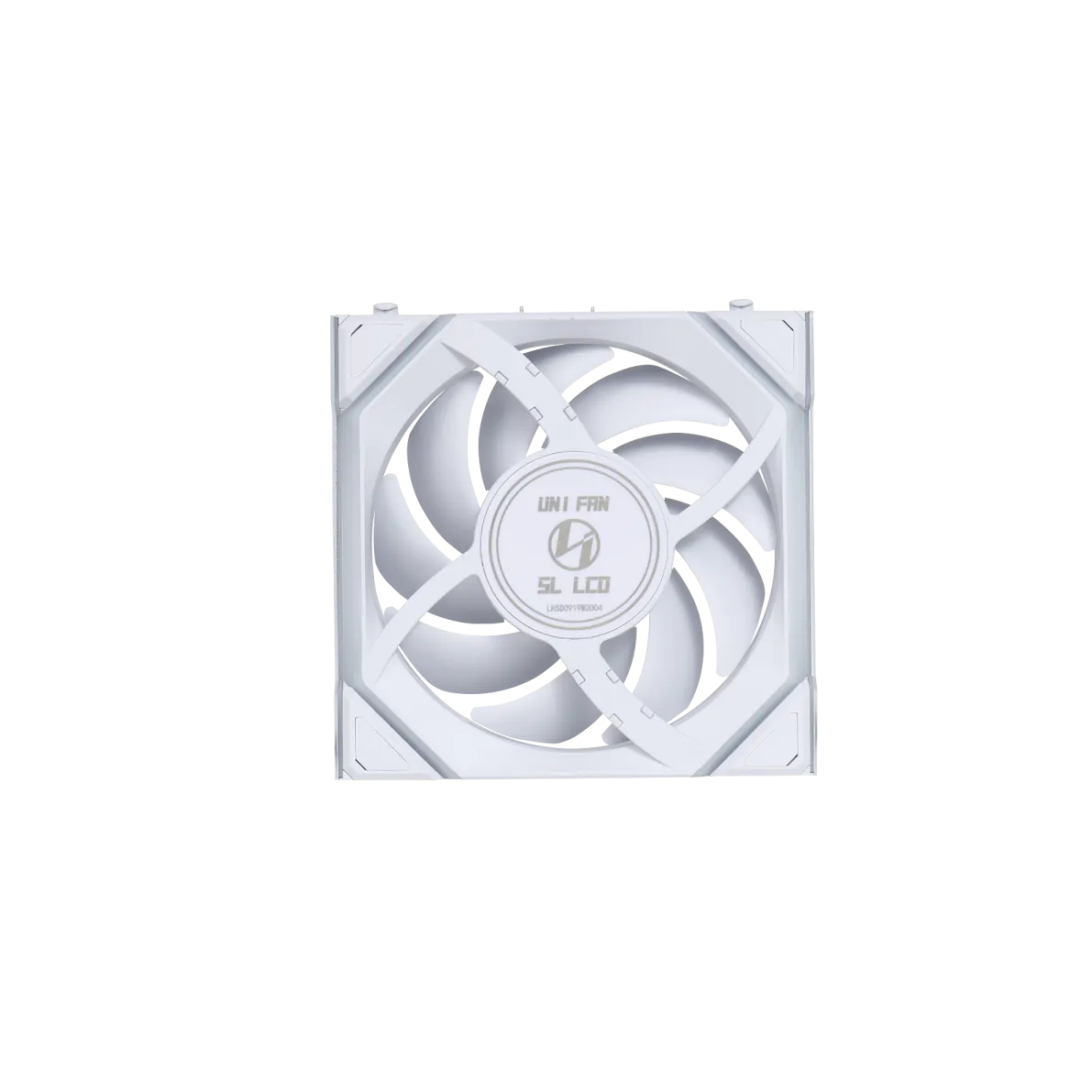 Вентилятор для корпуса Lian Li UNI FAN SL WIRELESS LCD 120mm No controller White G99.12RSLLCD1W1W.00 — фото 4