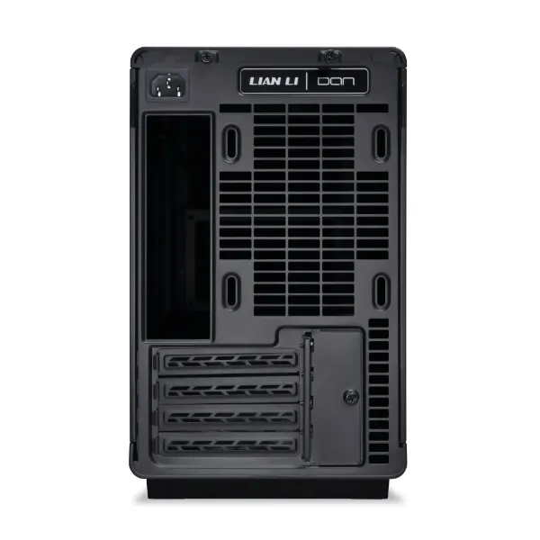 Корпус Lian Li A3-mATX B-W mATX/ITX G99.A3X-WD.00 БП ATX/SFX/SFX-L/Edge PSU, Черный-Дерево — фото 4