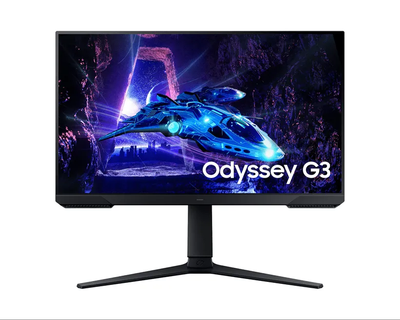 Монитор 24" SAMSUNG LS24DG300EIXCI VA FHD 1920x1080 180Hz 1мс 250кд/м2 3000:1 1xHDMI 1xDP HDR10