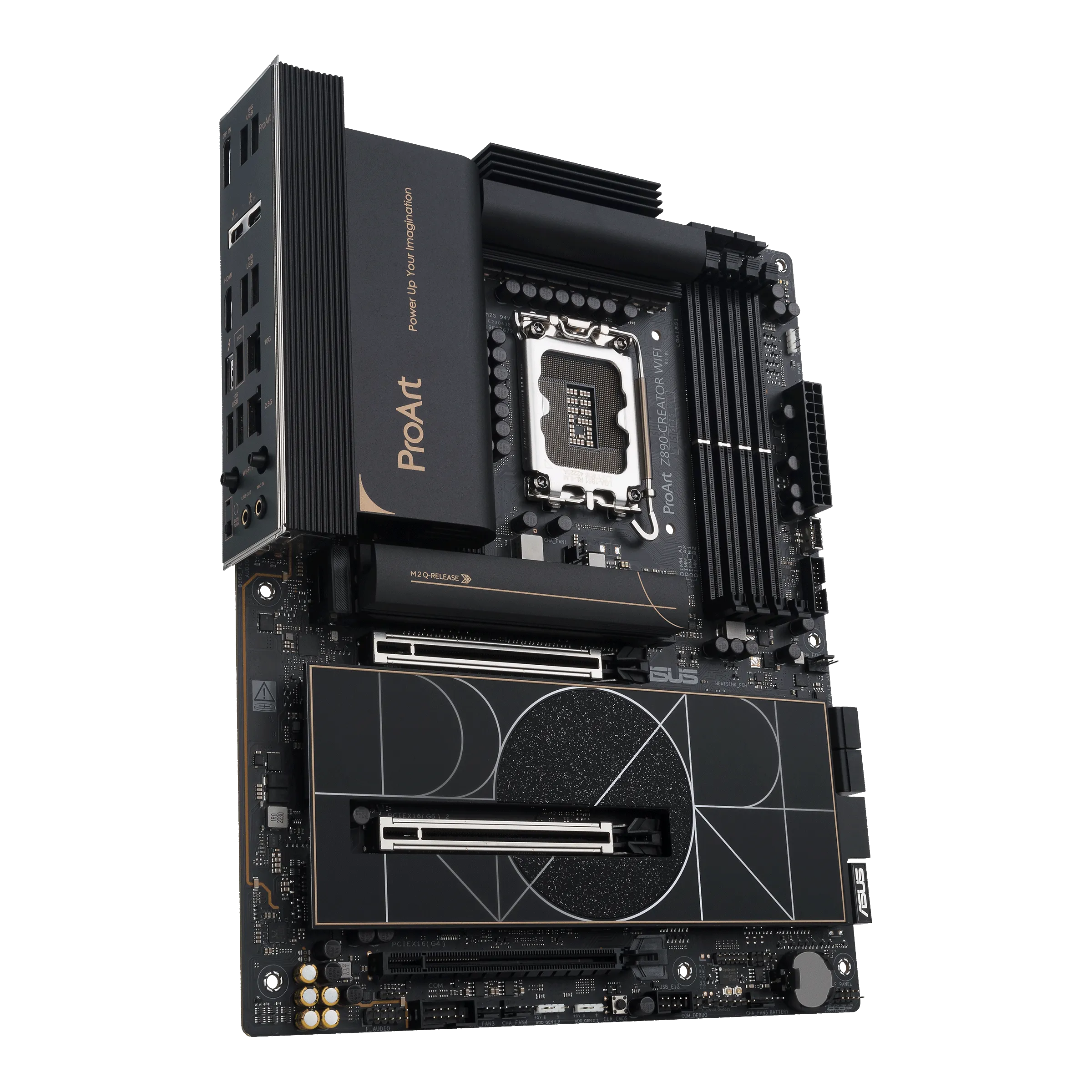 Материнская плата ASUS PROART Z890-CREATOR WIFI LGA1851 4xDDR5 4xSATA 5xM.2 1xHDMI 1xDP WiFi ATX — фото 7