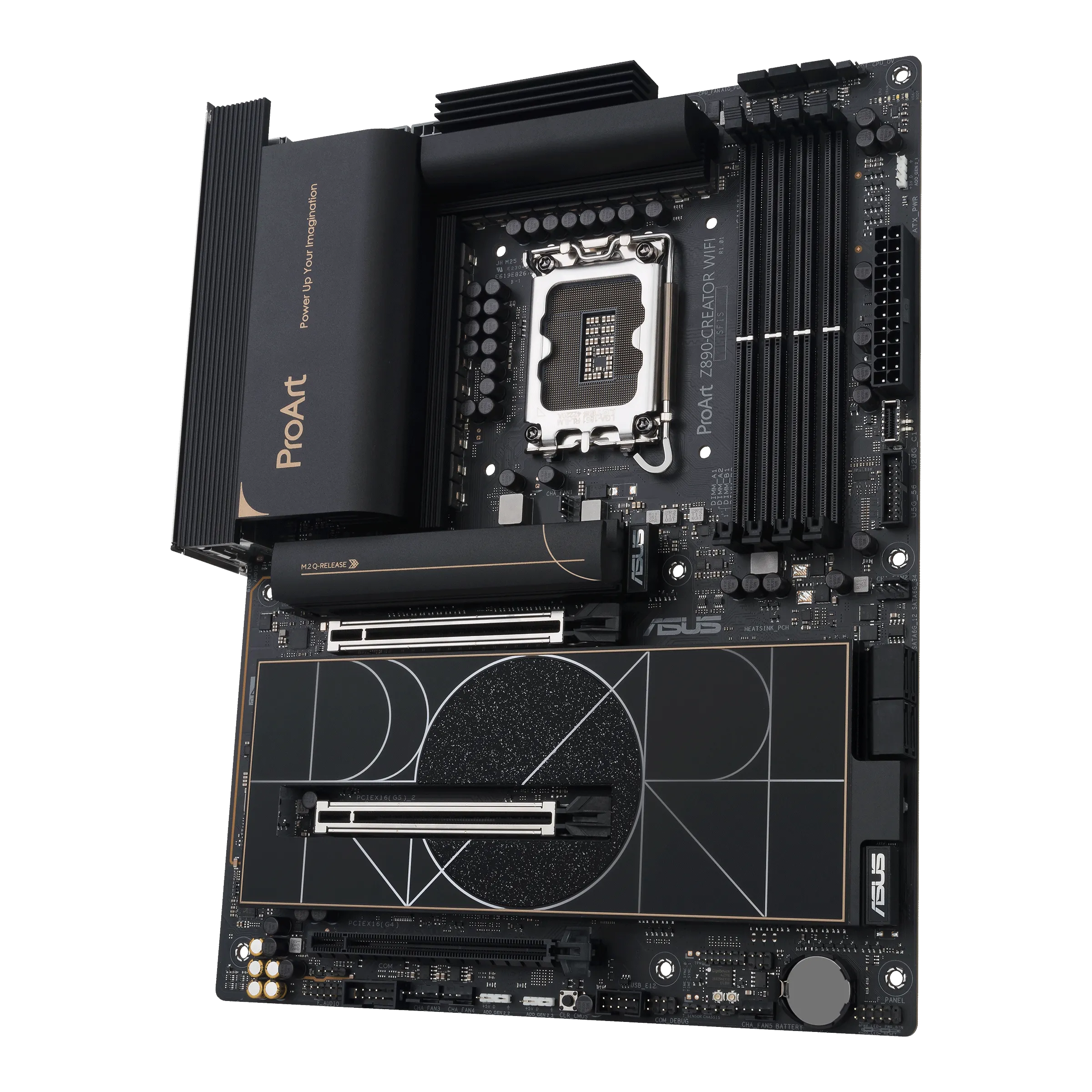 Материнская плата ASUS PROART Z890-CREATOR WIFI LGA1851 4xDDR5 4xSATA 5xM.2 1xHDMI 1xDP WiFi ATX — фото 6