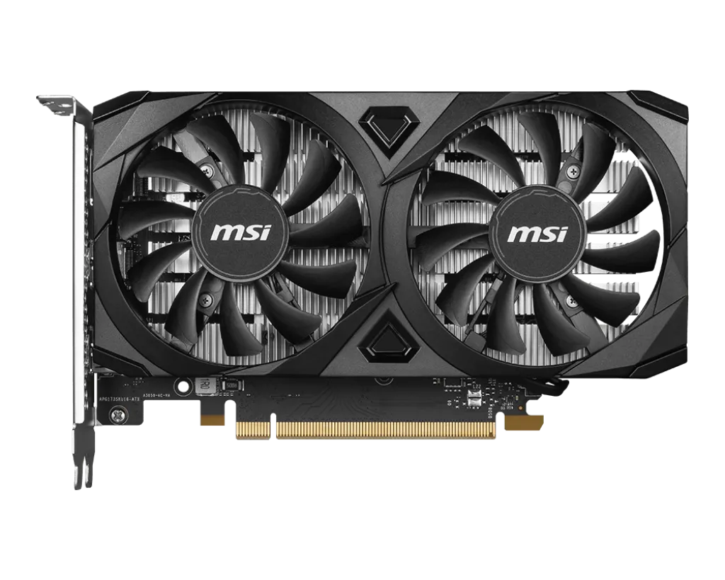 Видеокарта MSI GeForce RTX 3050 VENTUS 2X E 6G OC, 6G GDDR6 96-bit Gen4x16  2xHDMI DP — фото 5