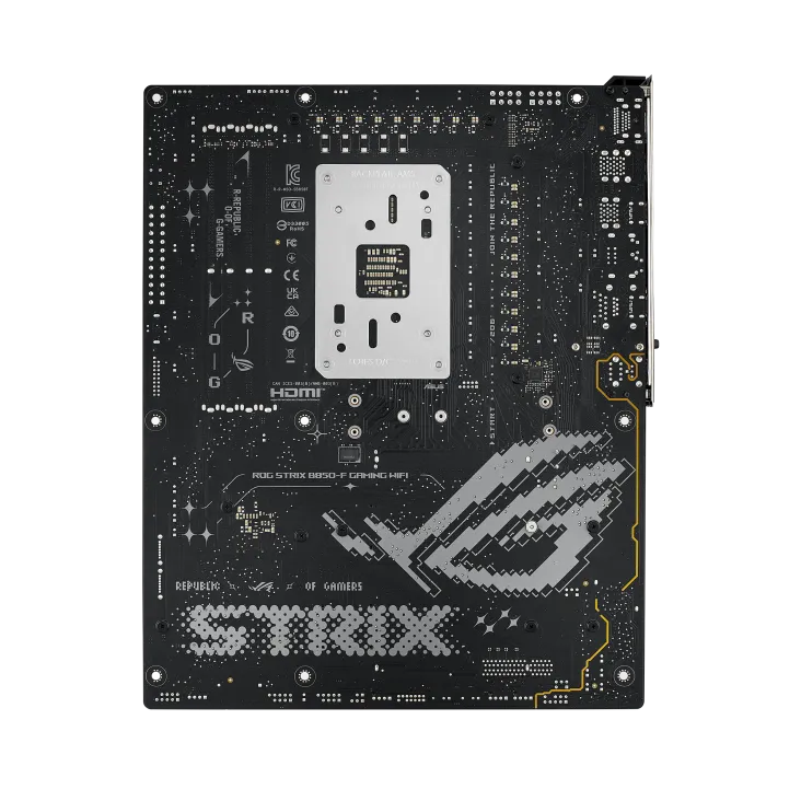 Материнская плата ASUS ROG STRIX B850-F GAMING WIFI AM5 4xDDR5 2xSATA 4xM.2 HDMI DP ATX — фото 6
