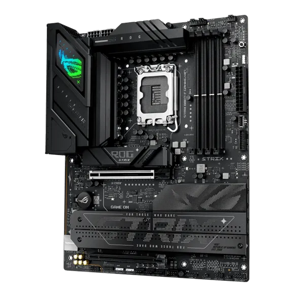Материнская плата ASUS ROG STRIX B860-F GAMING WIFI, LGA1851 B860 4xDDR5 4xSATA 4xM.2 HDMI DP ATX — фото 3