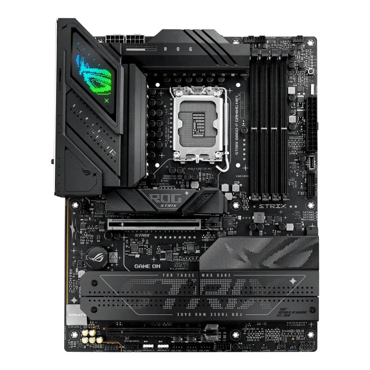 Материнская плата ASUS ROG STRIX B860-F GAMING WIFI, LGA1851 B860 4xDDR5 4xSATA 4xM.2 HDMI DP ATX