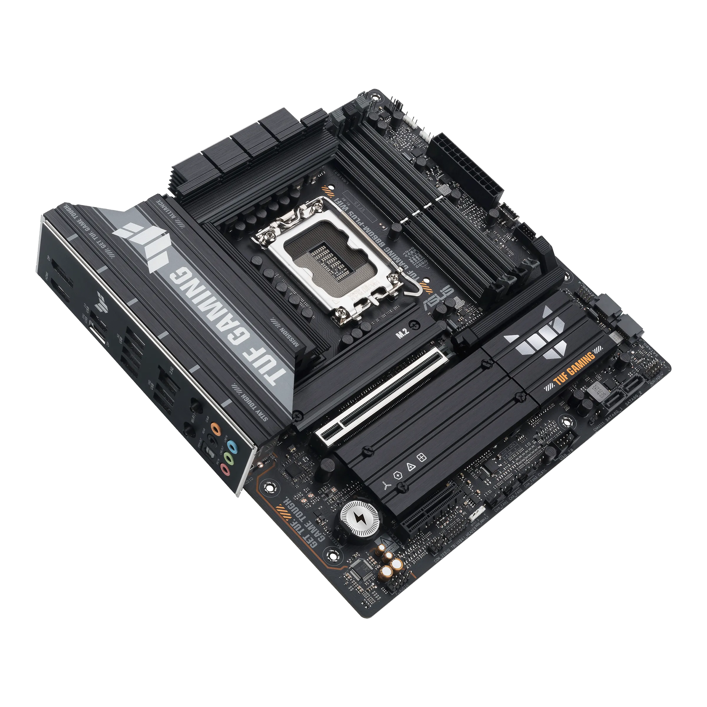 ASUS Main Board Desktop Intel B860 Chipset 4 x DIMM slots, max. 256GB, DDR5 1 x PCIe 5.0 x16 slot 1 x DisplayPort1 x HDMI port 1 x Wi-Fi Module 3 x M.2 slots 4 x SATA mATX Form Factor — фото 4