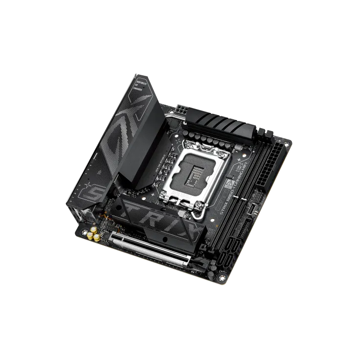 Материнская плата ASUS ROG STRIX B860-I GAMING WIFI, LGA1851 B860 2xDDR5 SATA M.2 HDMI DP USB-C mITX — фото 5