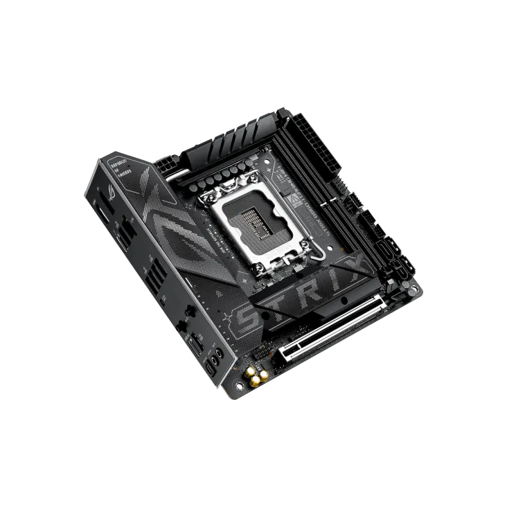 Материнская плата ASUS ROG STRIX B860-I GAMING WIFI, LGA1851 B860 2xDDR5 SATA M.2 HDMI DP USB-C mITX — фото 6