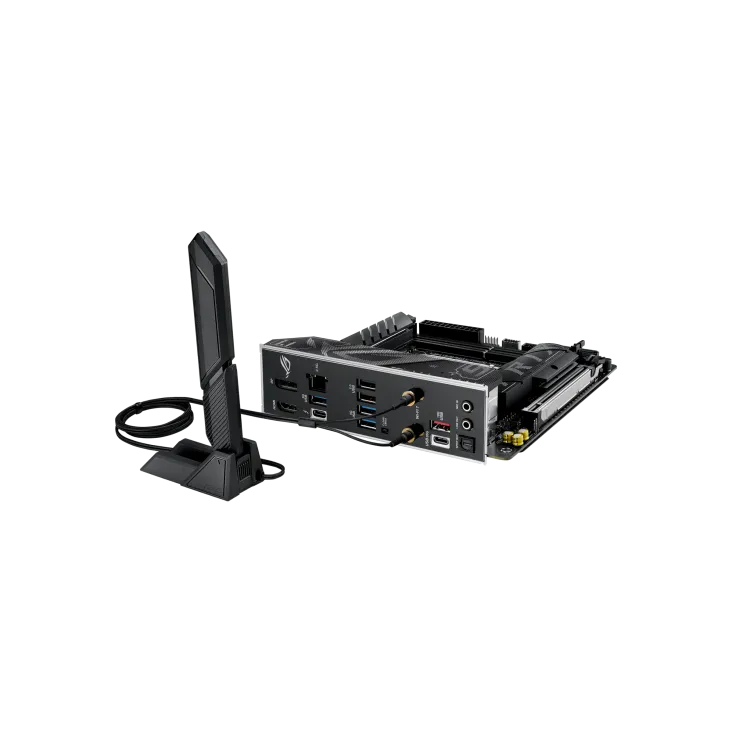 Материнская плата ASUS ROG STRIX B860-I GAMING WIFI, LGA1851 B860 2xDDR5 SATA M.2 HDMI DP USB-C mITX — фото 9